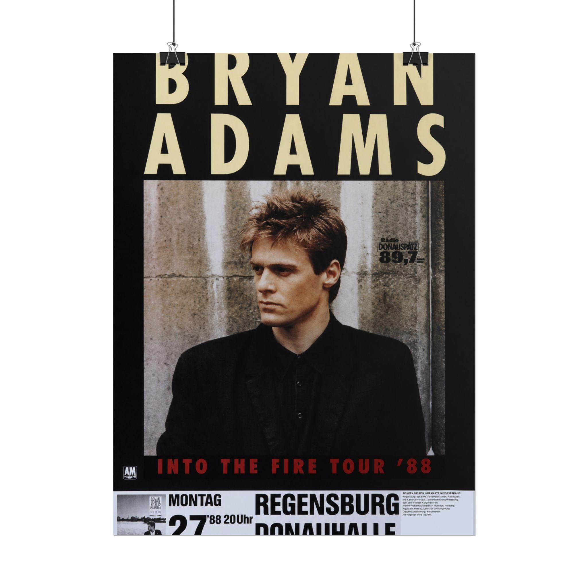 BRYAN ADAMS ブライアン•アダムス 直筆サイン Bryan adams signed