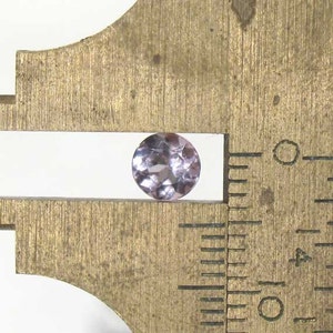 Ametyst szlif okrągły-5mm naturalny szlif Birthstone kamień: LSAmethyst5mmRound
