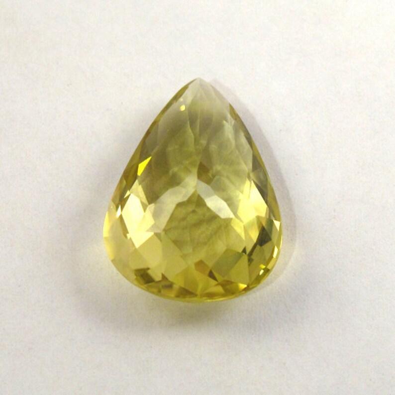 Citrine Faceted Pear 22.5X15.5mm Genuine Natural Faceted Gemstone November Birthstone image 5