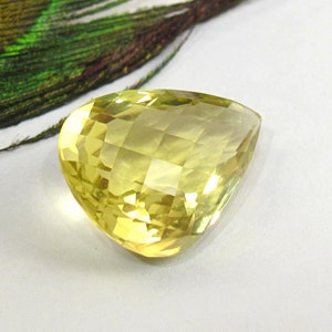 Citrine Faceted Pear 22.5X15.5mm Genuine Natural Faceted Gemstone November Birthstone image 1