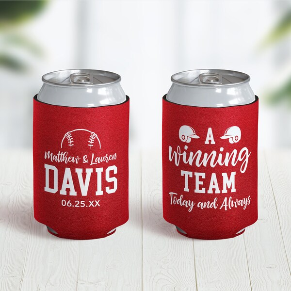 Baseball Koozies Etsy