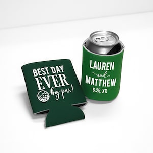 Golf Can Coolers and Wedding Favors | Customized Gifts for Sports Fans image 1
