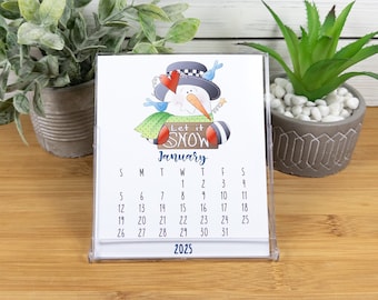 2026 Country Desk Calendar, 12 Month Calendar with CD Case/Stand