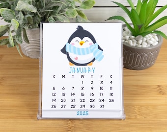 2026 Desk Calendar with CD Case/Stand, 12 Month Calendar