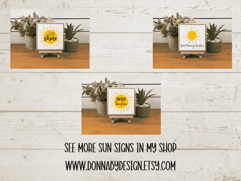 Good Morning Sunshine Ceramic Tile Sign with Easel / Positive Quote for Home, School, or Office / Gift for Friend, Teacher, or Co-worker image 7