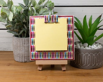 Carolines Treasures Desk Artwork Notepad Holder BB1829SN Multicolor Carolines Treasures Desk Artwork Notepad Holder BB1829SN Multicolor