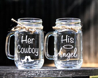 her cowboy his angel hoodies