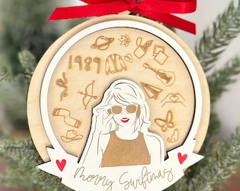 Merry Swift mas Christmas Ornament