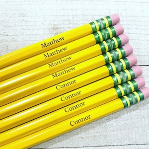 Personalized Pencils, Teacher Gifts, Teacher Supplies, Back to School, School Supplies, Name Pencils
