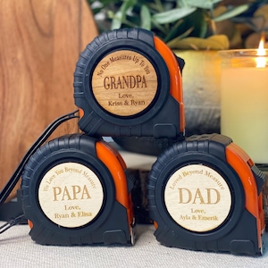 Personalized 25 Ft Tape Measure: Engraved Gift