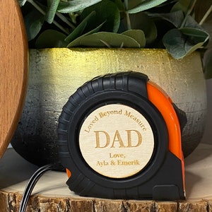 Personalized Tape Measures, 25 Ft Tape Measure, Fathers Day Gifts, image 4