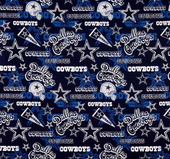 Dallas Cowboys Christmas Wrapping Paper 