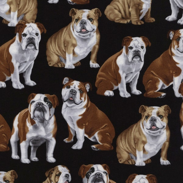 BullDog Fabric - 18" x 44" 100% Cotton - .
