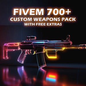 FiveM Weapons | 400+ Custom Gun Pack | ESX & QB-Core Ready | Drag - Drop | Lore Friendly | Optimized Add-On Guns