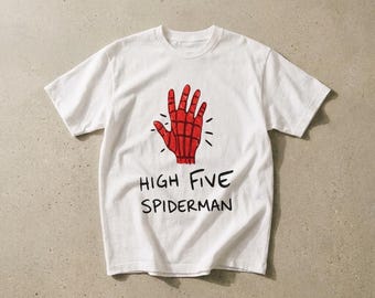 High Five Spider-Man Tee | Spider-Man Brandnewday