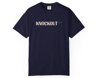 Knockout Gene Editing Shirt, CRISPR Genetics Science Tee, Comfort Colors® Vintage Fit