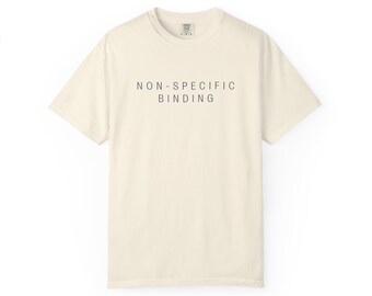 Non-Specific Binding Western Blot Biochemistry Shirt, Comfort Colors Vintage Science Tee