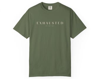 Exhausted T Cell Shirt, Immunology Science Tee, Comfort Colors Vintage Style