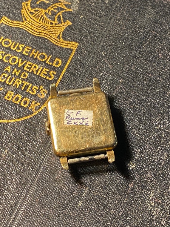 Antique Hamilton Watch Gold Filled Runs - Gem