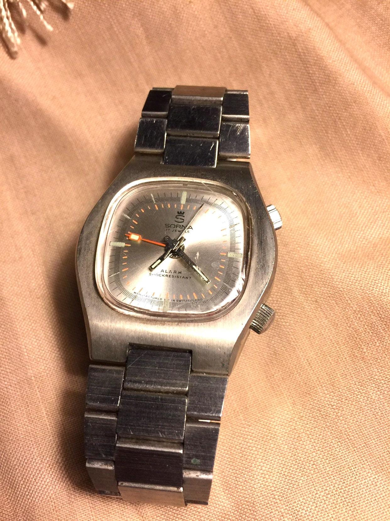 ビンテージリストウォッチ(SORNA) Sorna Watch - Etsy