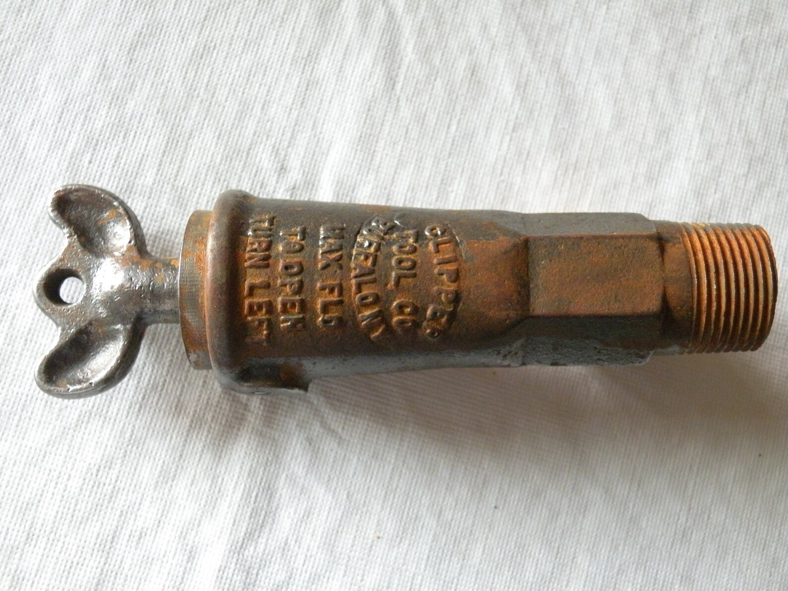 Antique Oil Drum Spigot Oil Drum Barrel Valve Clipper Tool Etsy UK