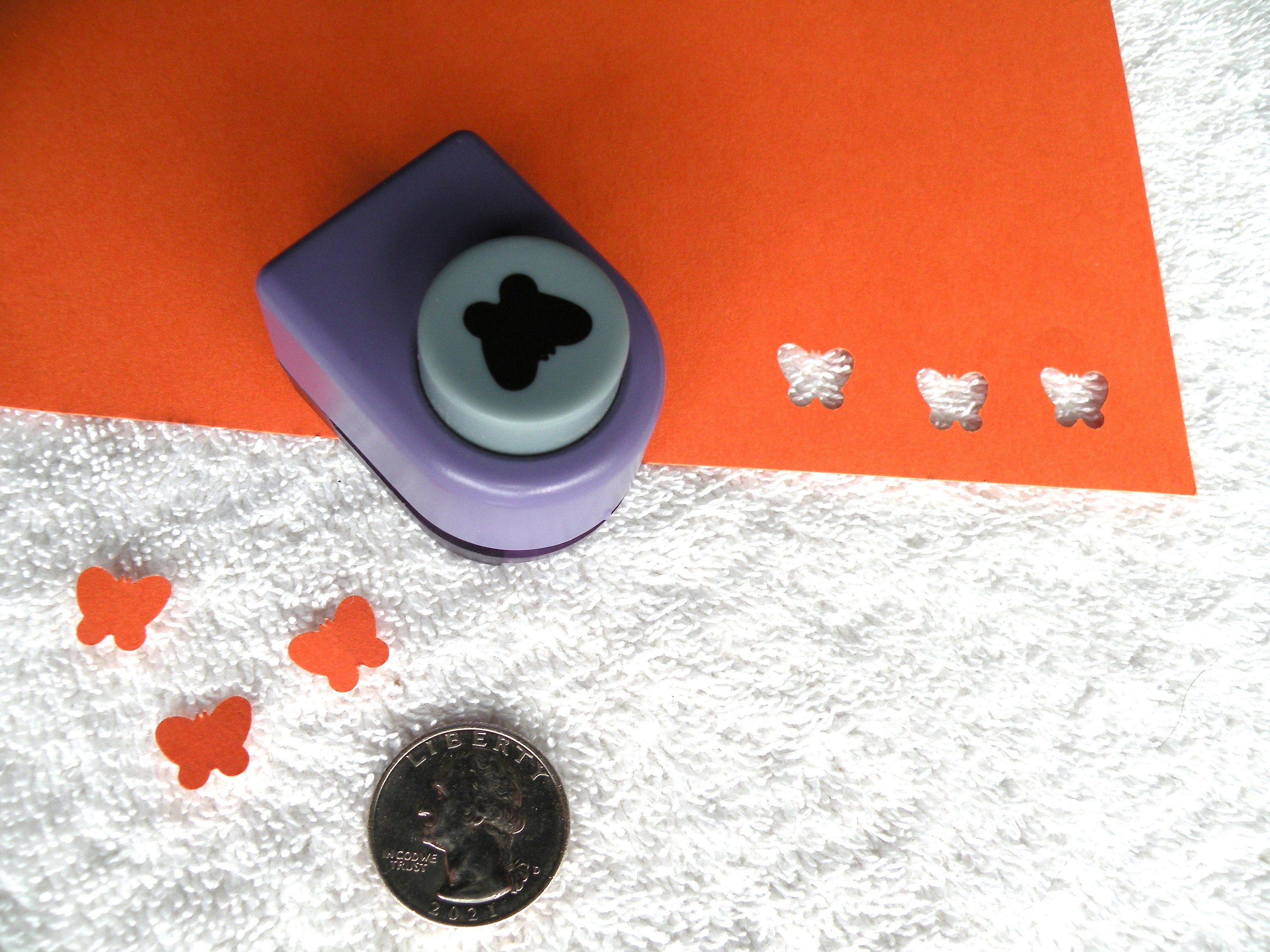 Butterfly Paper Punch Papercraft Journaling Memory Book Etsy