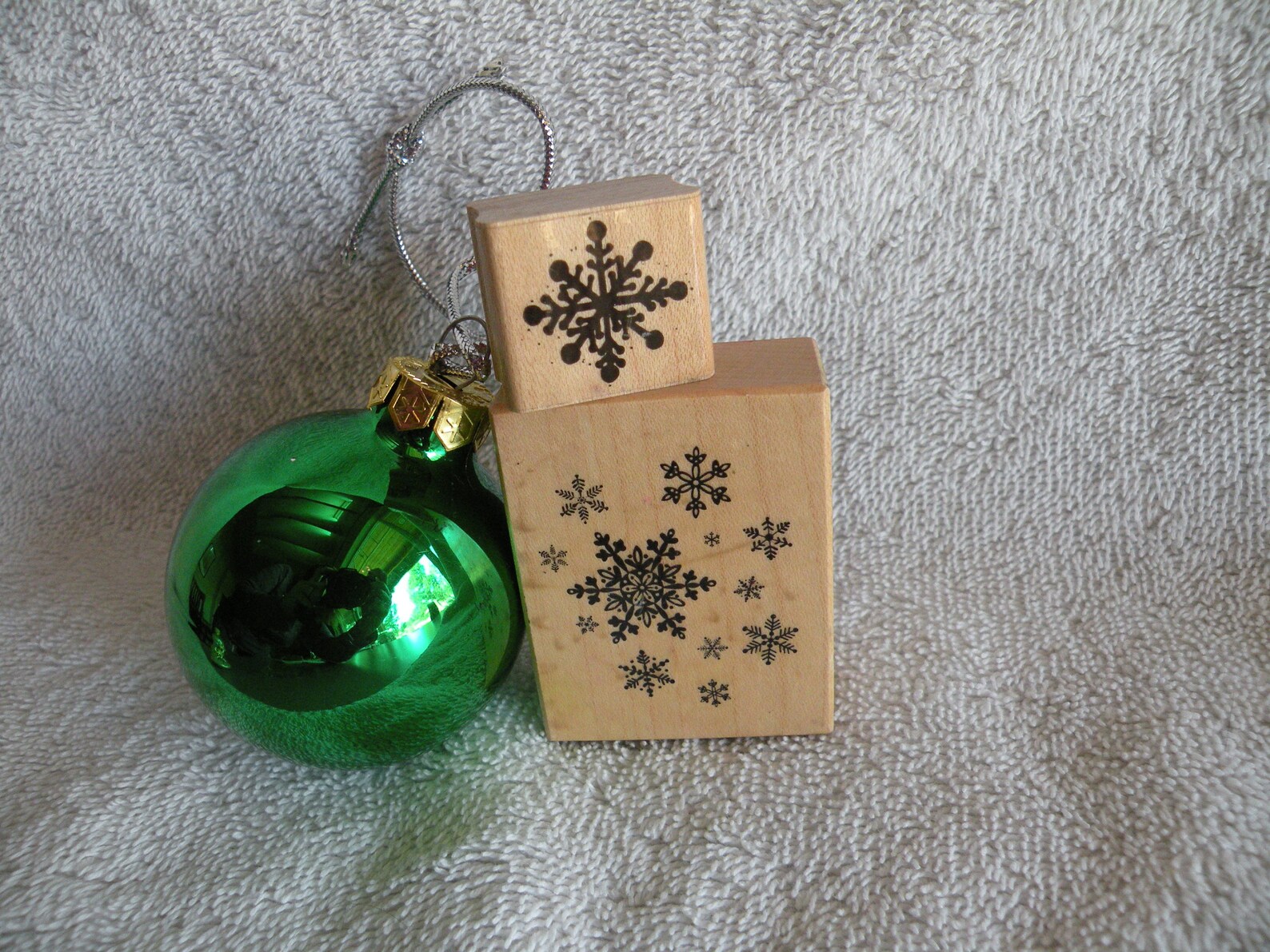 Vintage Rubber Stamps Wood Block Stamps Snowflake Stamps Etsy