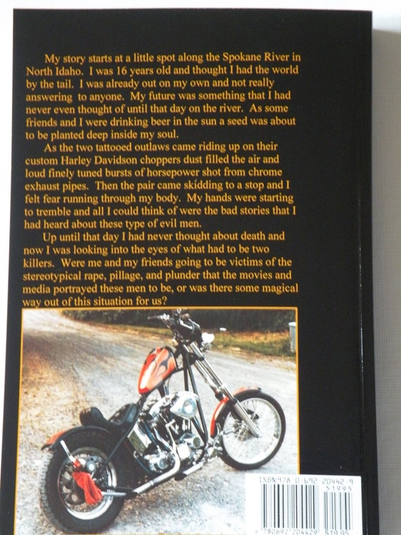 From Boy to Biker Book, Large Print Signed by Author - Etsy