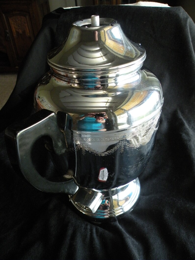 Farberware Percolator Vintage Stainless Steel Coffee Server Vintage