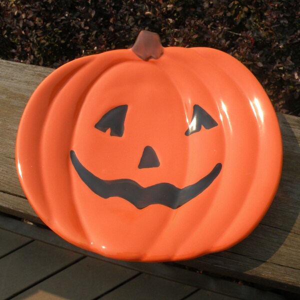 Ceramic Jack O Lantern Etsy
