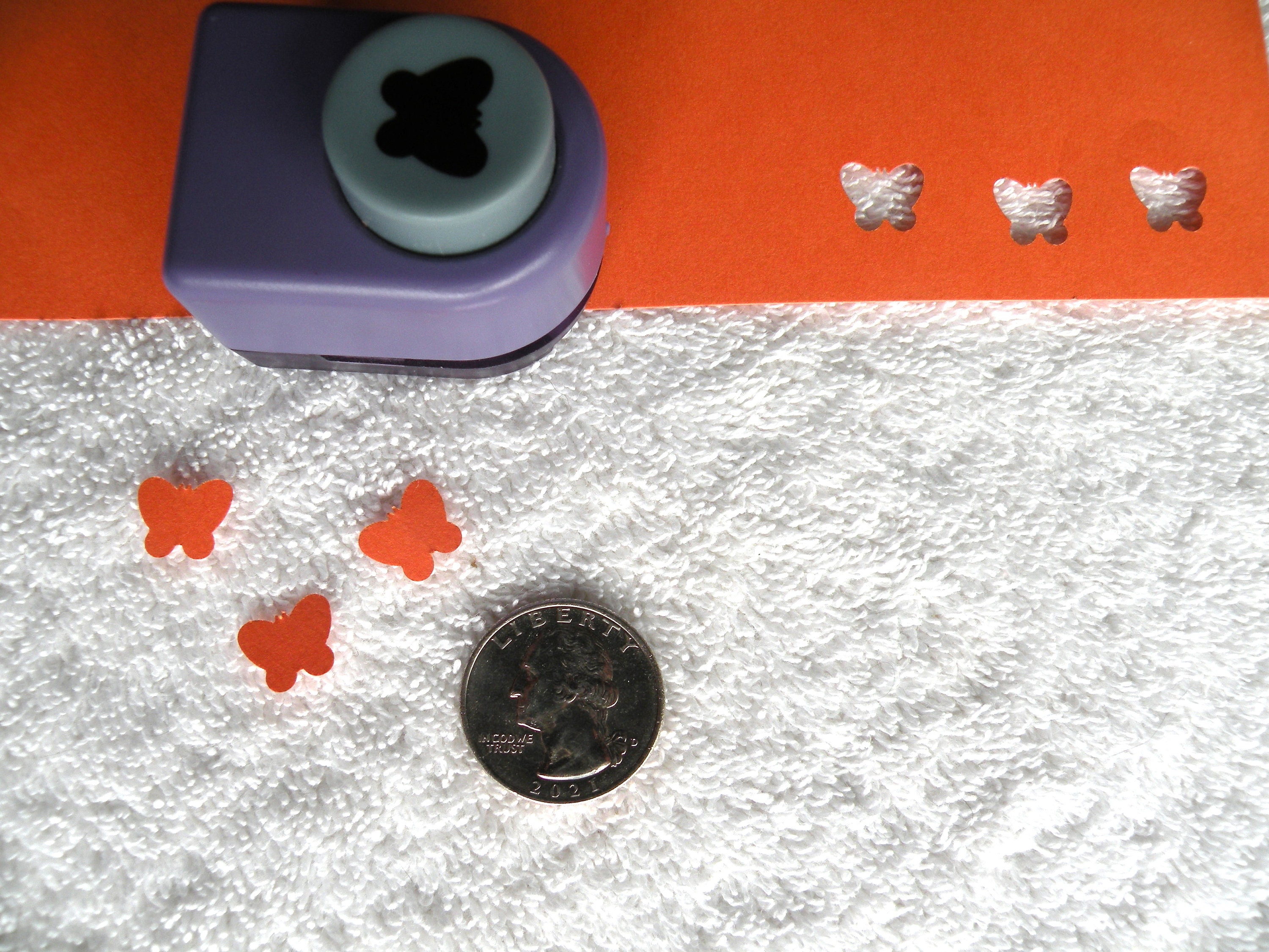 Butterfly Paper Punch Papercraft Journaling Memory Book Etsy