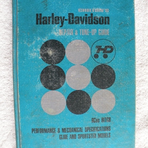 Vintage Harley-Davidson Chilton&#39;s Repair and Tune Up Guide