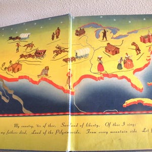 Vintage U.S. History Book for Children, Our Country&#39;s Story by Frances Cavanah, Published 1945