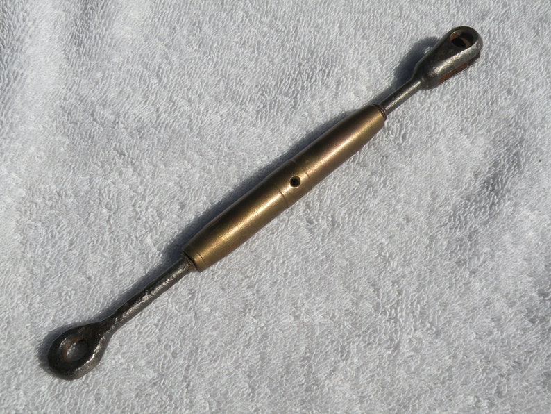 Vintage Brass Turnbuckle Vintage Nautical Boat Rigging Etsy