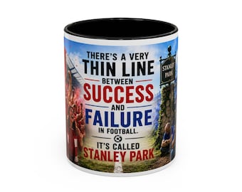 Caneca de humor futebolístico do Stanley Park | Caneca de café para torcedores do Everton
