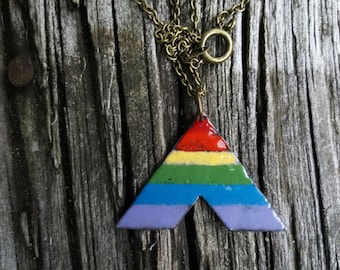 LGBTQIA+ ally necklace