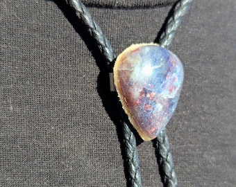 Petite iolite sunstone bolo