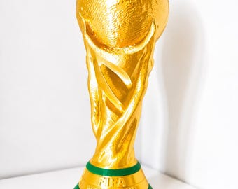 Réplica del trofeo de la Copa del Mundo – Pieza de exhibición de fútbol impresa en 3D