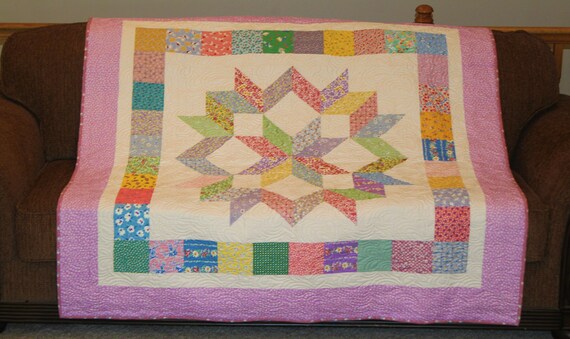 Quilts For Sale Quilt Lap Quilt 1930 S Reproduction Etsy