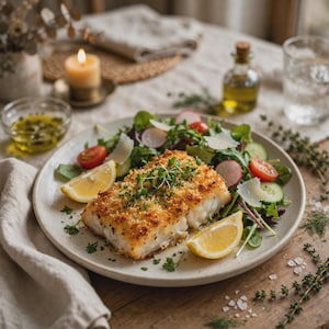 Crispy Parmesan Cod Recipe (Digital Download)