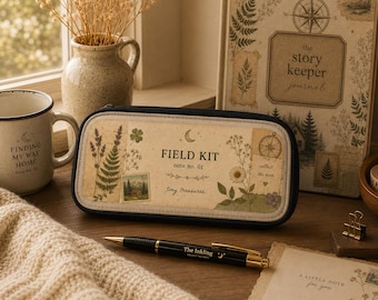 Field Kit No. 01 | Tiny Treasures Pencil Case | Finding My Way Home Collection | Soft Places Press