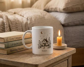 Home Is a Feeling | Ceramic Mug | Note No. 01 | Soft Places Press