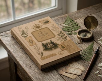 The Storykeeper Journal | Hardcover Lined Journal | Soft Places Press