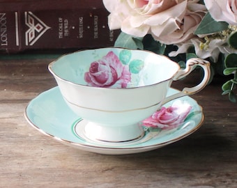 パラゴン PARAGON MAJESTY THE QUEEN ピンクローズ Beautiful Vintage English Paragon Her Majesty Queen Mary Bone