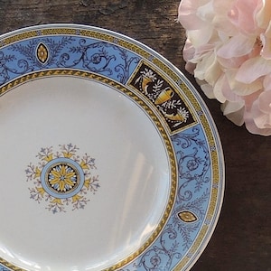 Antique Minton Clare Lunch Plate Replacement China 9&quot; Plate Extremely Rare Ca 1872