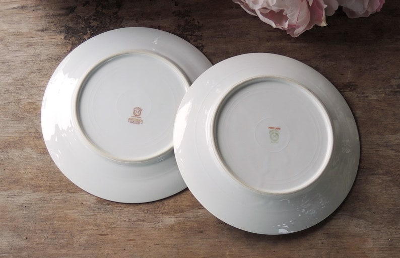 Vintage Mismatched Noritake Salad Plates Set of 4, Lunch Plates for Weddings, Replacement China, Bridal Tea Party, Bridesmaid Gift afbeelding 4