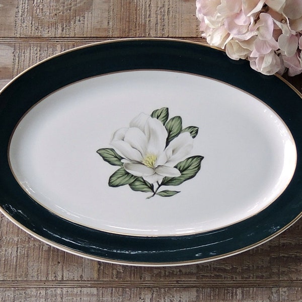 Arcadian - Prestige Windsor Large 15" Oval Platter Meat Platter Replacement China Ca 1950s - 1960s