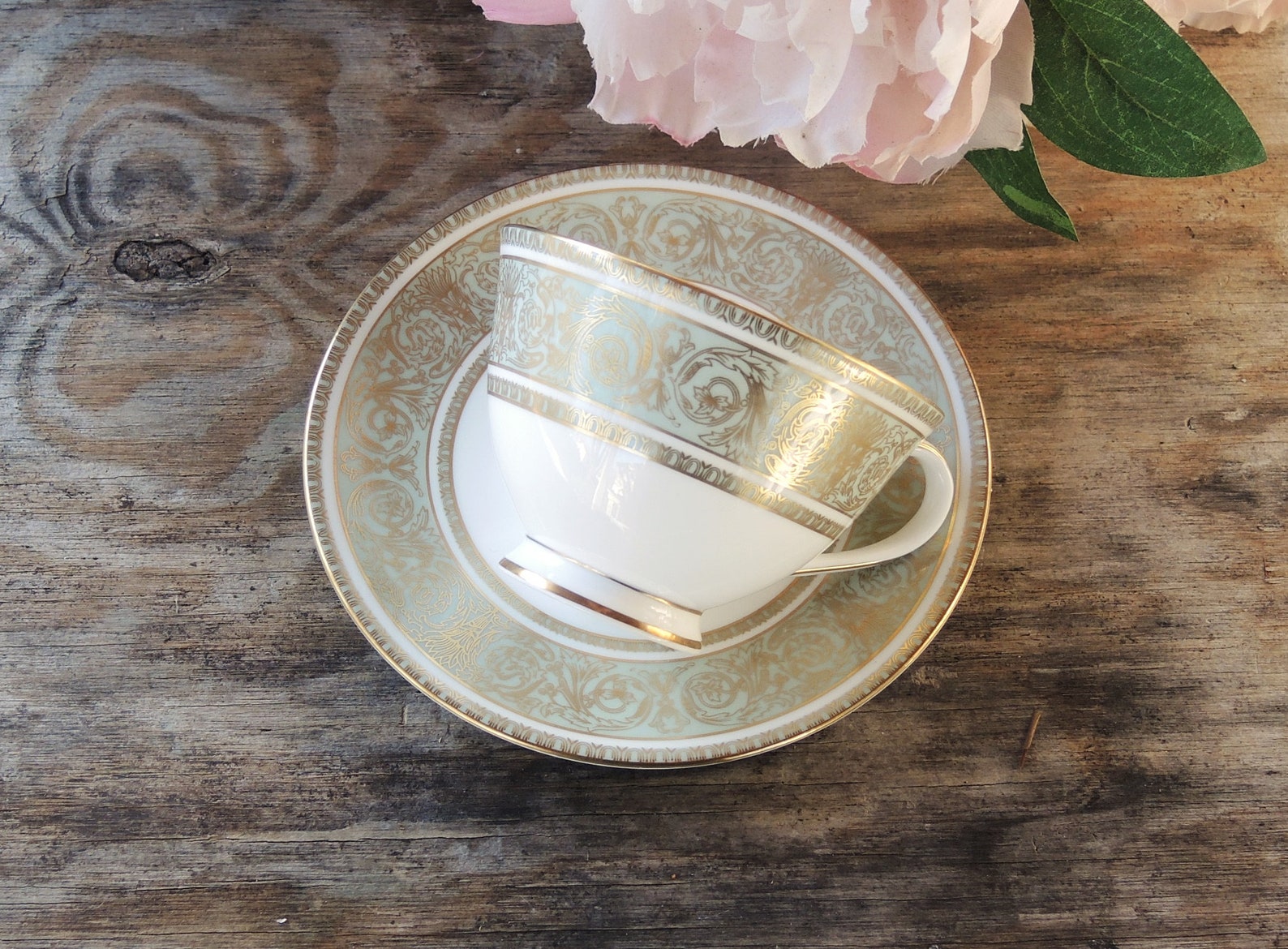 Royal Doulton English Renaissance Tea Cup Set Tea Cup Saucer Etsy