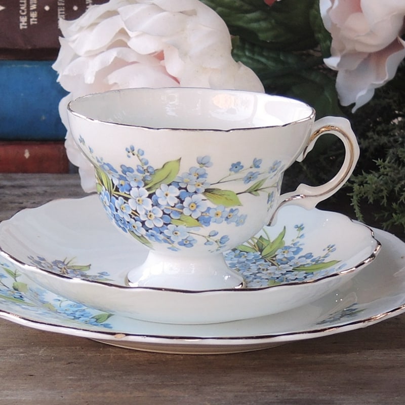 Tea Cups and Plates Etsy