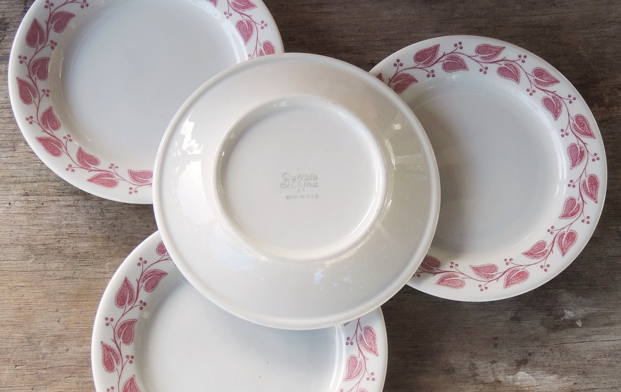 Buffalo China ダイナー皿３枚 Buffalo China ダイナー皿3枚 Buffalo China ダイナー皿3枚 Buffalo